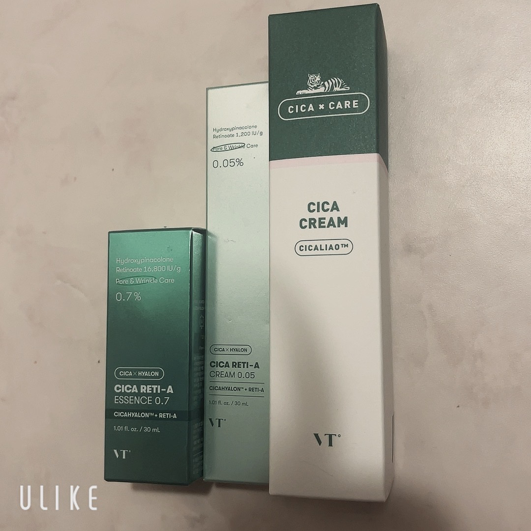 シカレチA クリーム0.05/VT/フェイスクリームを使ったクチコミ（2枚目）