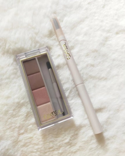 カラーエディットパウダーブロウ/excel/パウダーアイブロウを使ったクチコミ(3枚目)