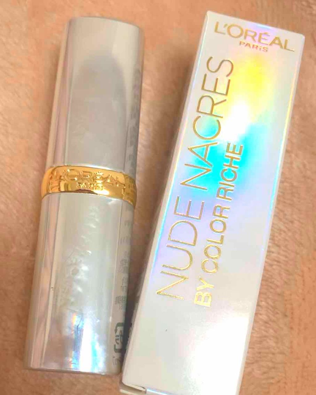 カラーリッシュ ルルージュ ヌードナクレ コレクション/ロレアル パリ/口紅を使ったクチコミ(2枚目)