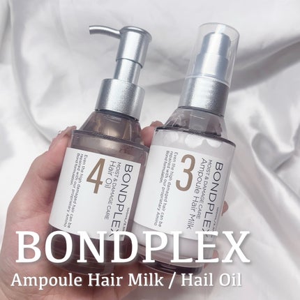 モイスト&ダメージケア アンプルミルク/ボンドプレックス/ヘアミルクを使ったクチコミ(1枚目)