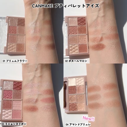 プティパレットアイズ/キャンメイク/パウダーアイシャドウを使ったクチコミ(8枚目)