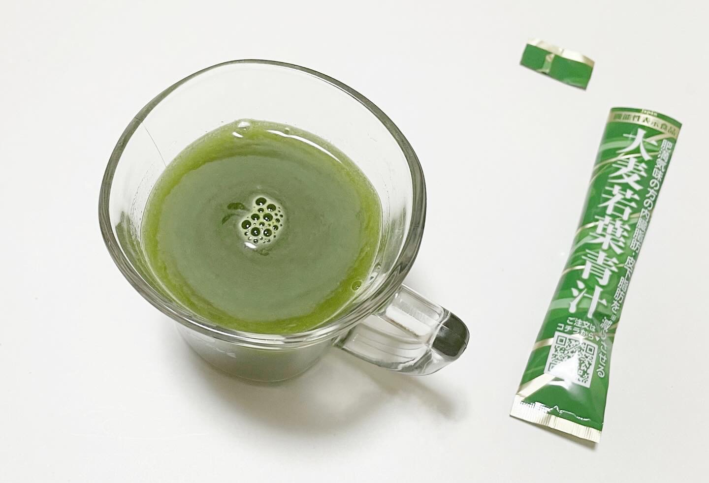 大麦若葉粉末100%/山本漢方製薬/青汁を使ったクチコミ（3枚目）