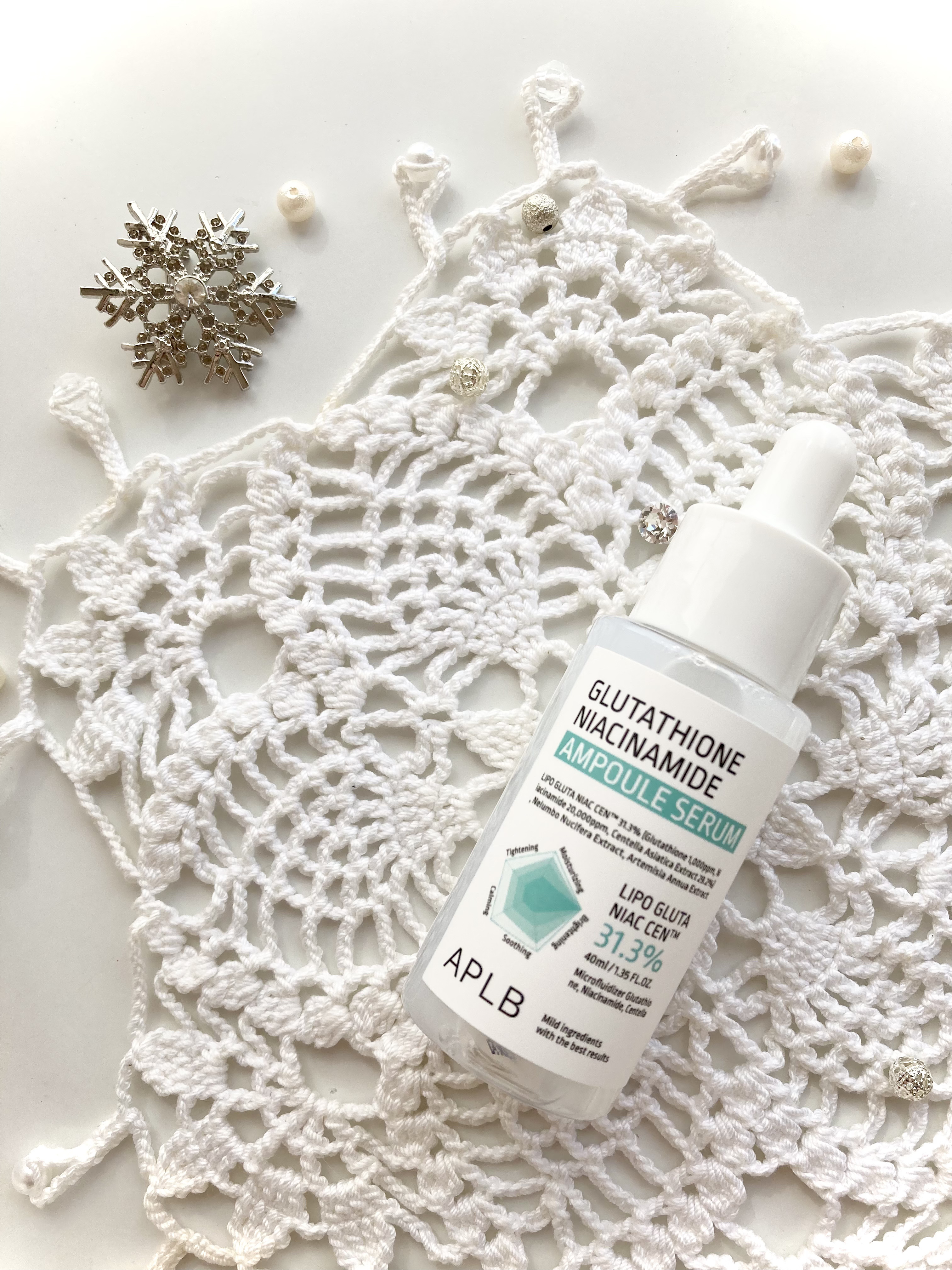 グルタチオンナイアシンアミドアンプルセラム/APLB/美容液を使ったクチコミ（1枚目）