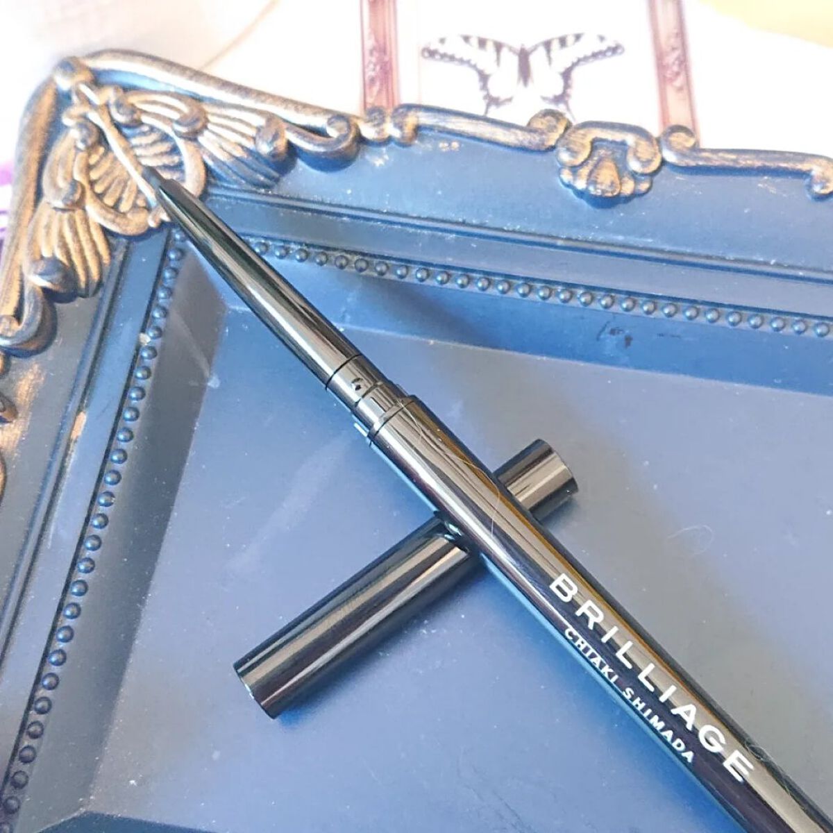 パワーアイズ ウォータープルーフライナー/ブリリアージュ/ペンシルアイライナーを使ったクチコミ（3枚目）