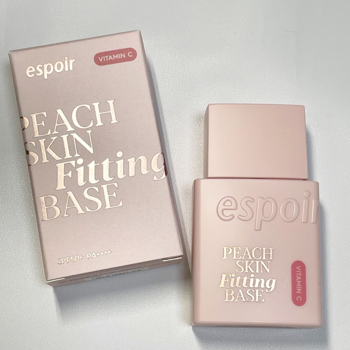 ピーチスキンフィッティングベース オールニュー SPF50 PA++++/espoir/化粧下地を使ったクチコミ（1枚目）