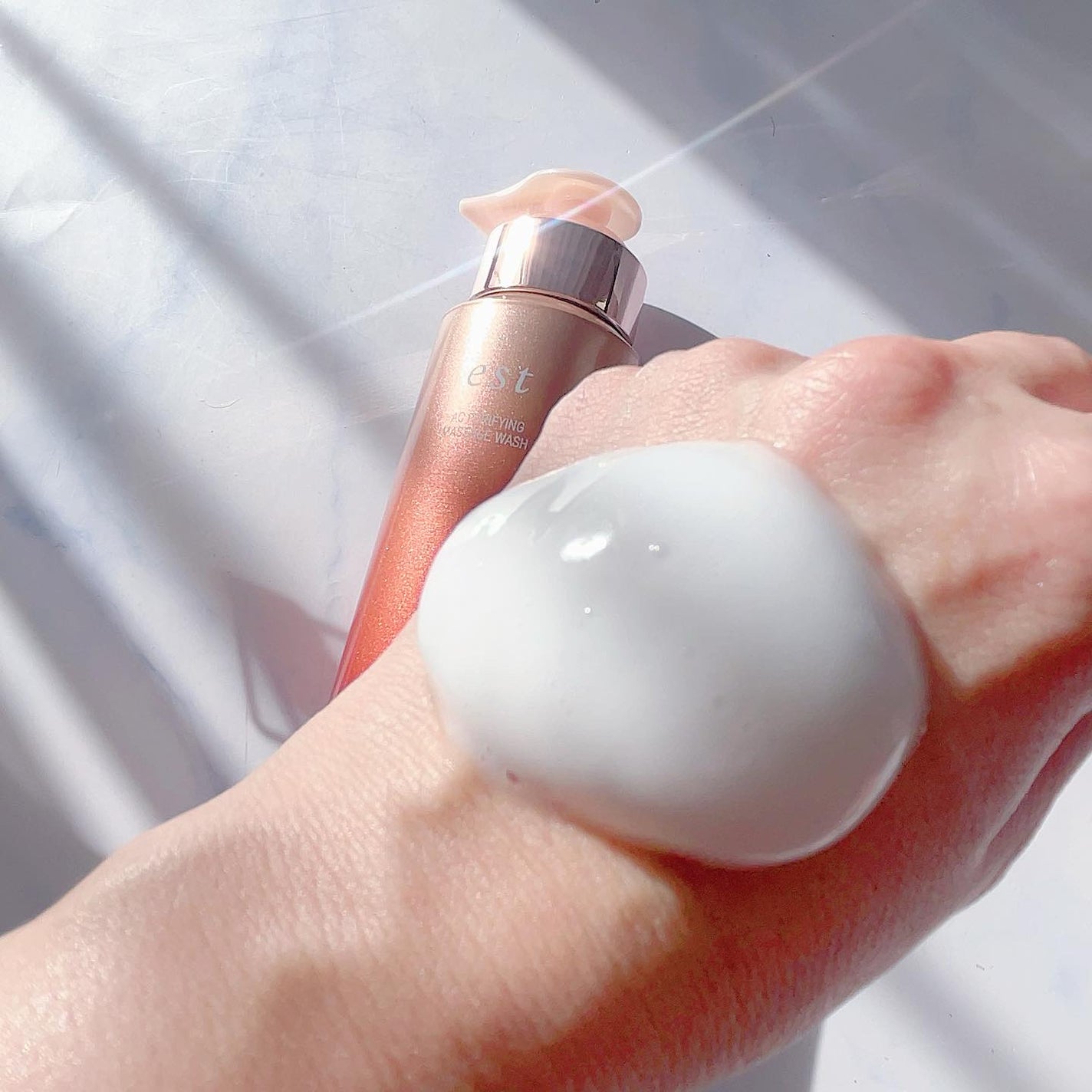 エスト AC ピュリファイ マッサージウォッシュ/est/泡洗顔を使ったクチコミ(4枚目)