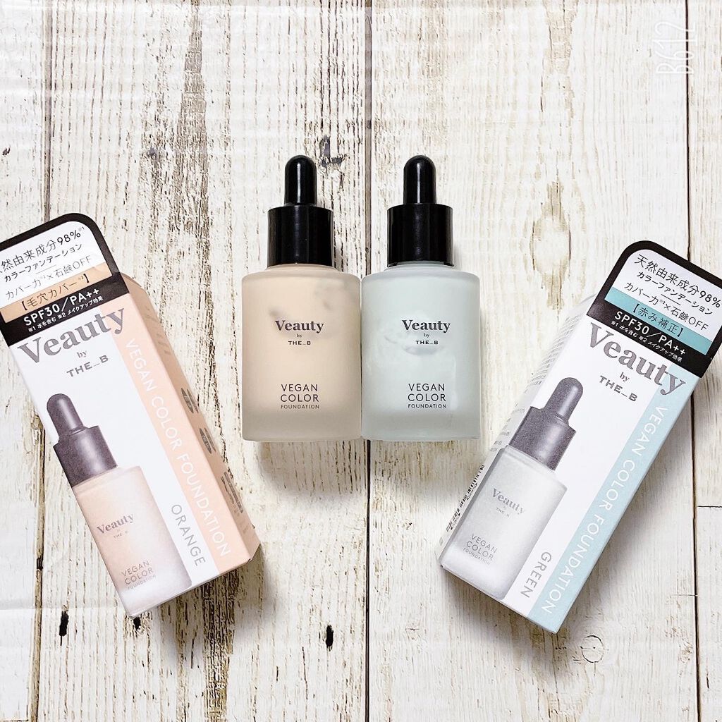 ヴィーガン カラーファンデーション/Veauty by THE_B/リキッドファンデーションを使ったクチコミ(8枚目)