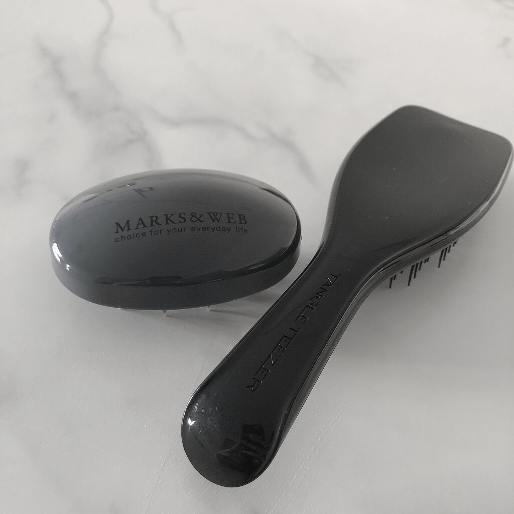 スカルプマッサージブラシ グレー/MARKS&WEB/スカルプブラシを使ったクチコミ（1枚目）