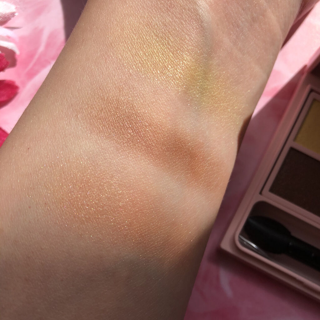 フーミー アイシャドウパレット yolk yellow/WHOMEE/アイシャドウパレットを使ったクチコミ（3枚目）