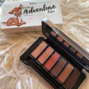 Let The Adventure Begin Eye Palette/Cute Press /アイシャドウパレットを使ったクチコミ（3枚目）