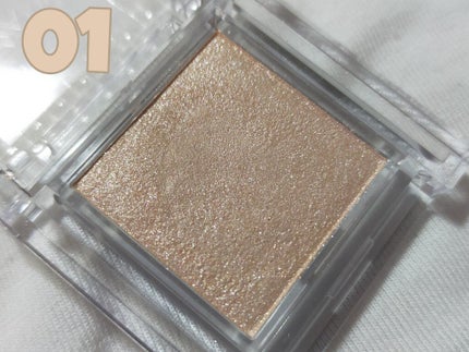 シングルカラーアイシャドウ/CEZANNE/単色アイシャドウを使ったクチコミ(2枚目)