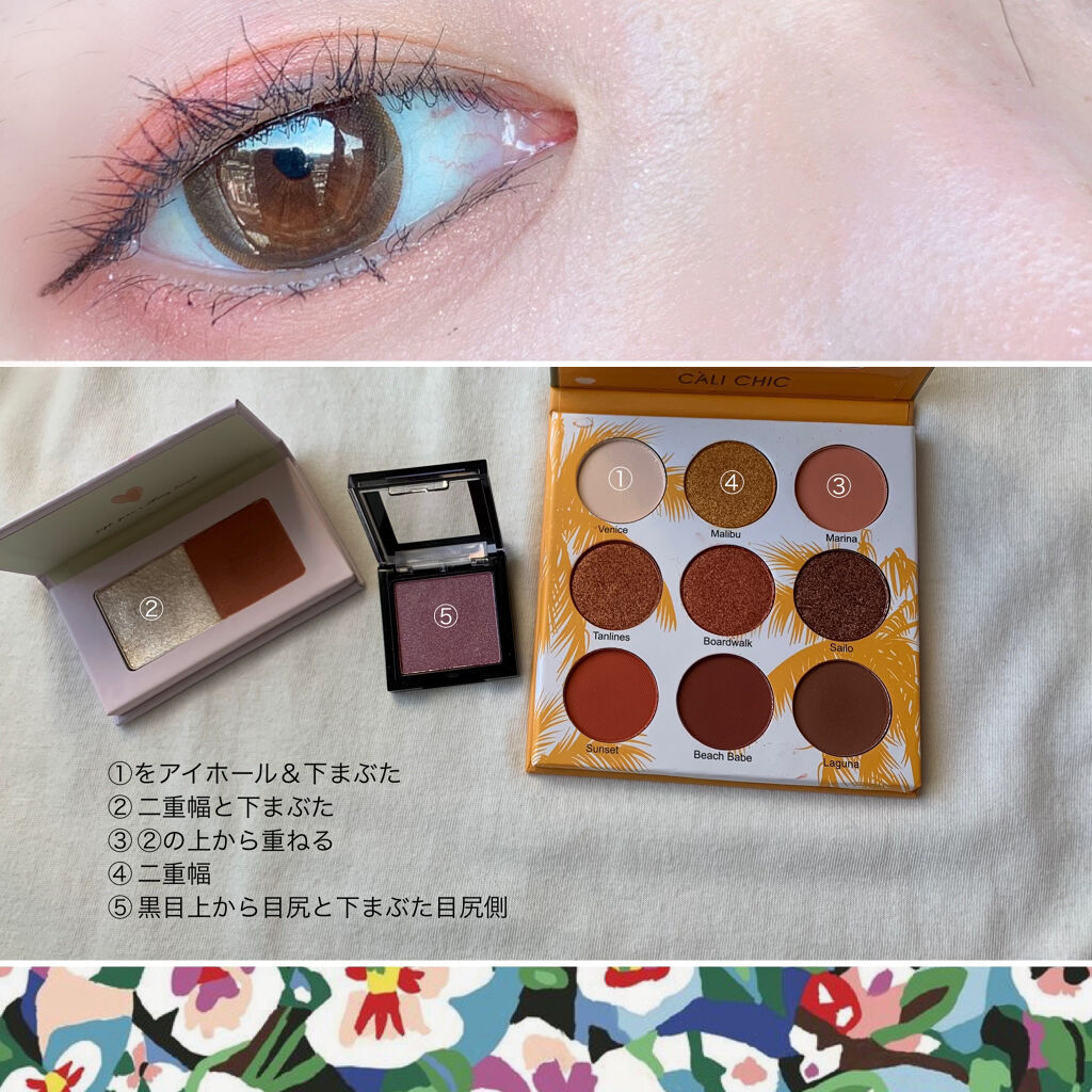 ワンダーハニー ジューシーアイズ/VECUA Honey/アイシャドウパレットを使ったクチコミ（2枚目）