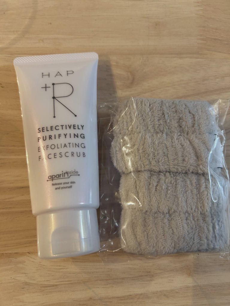 フェイススクラブ /HAP＋R/スクラブ・ゴマージュを使ったクチコミ（1枚目）