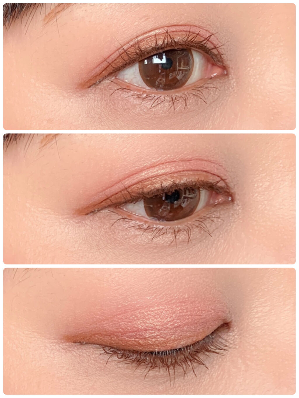 ティックルドピーチ ミニ アイシャドウ パレット/Too Faced/アイシャドウパレットを使ったクチコミ（3枚目）