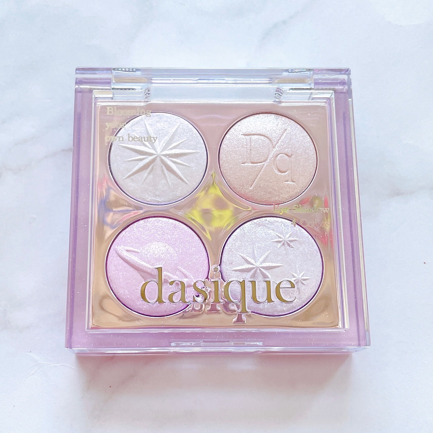 スターリーナイト シャドウパレット/dasique/アイシャドウパレットを使ったクチコミ（3枚目）