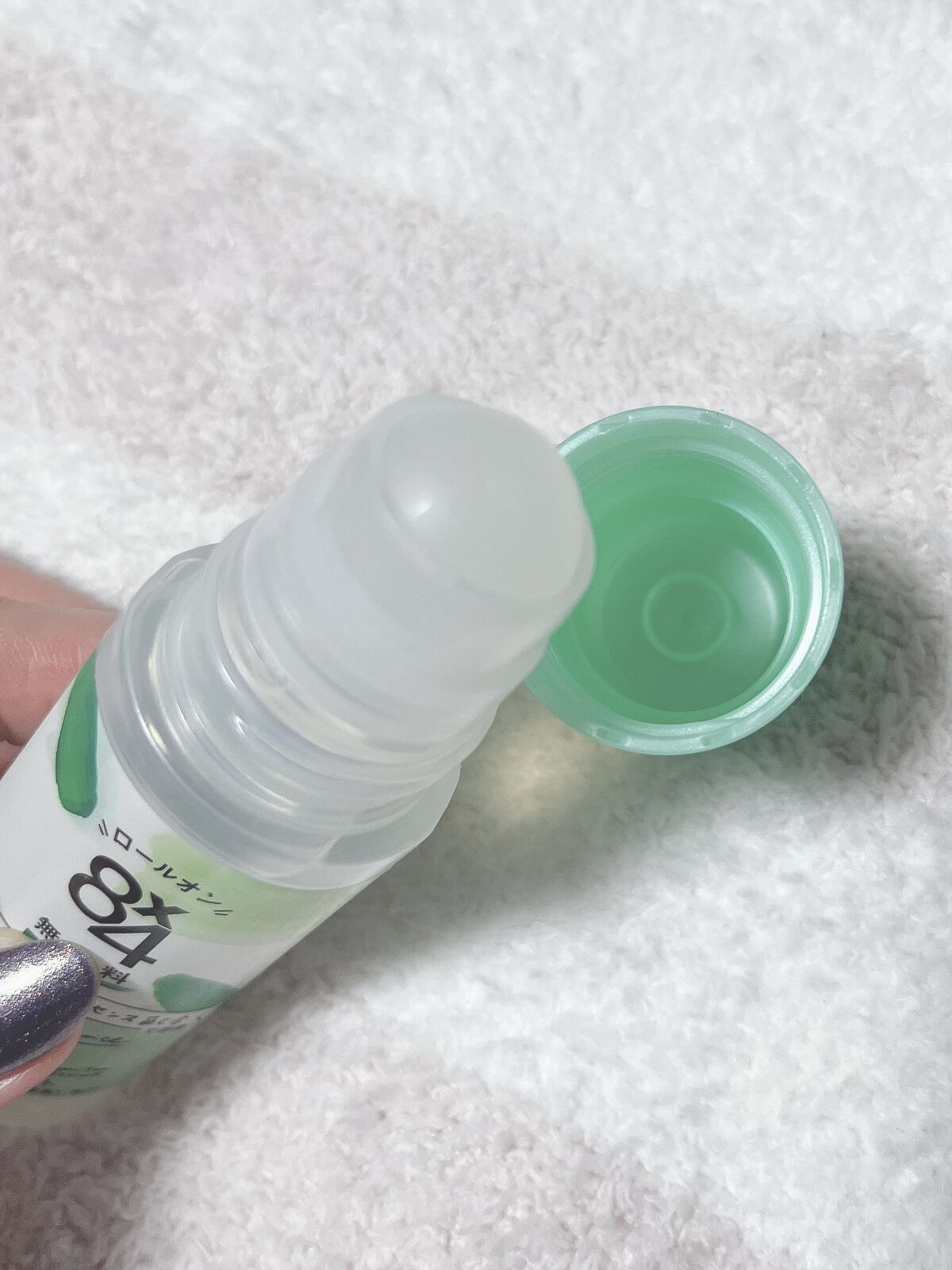 ロールオン 無香料/８ｘ４/デオドラント・制汗剤を使ったクチコミ（3枚目）