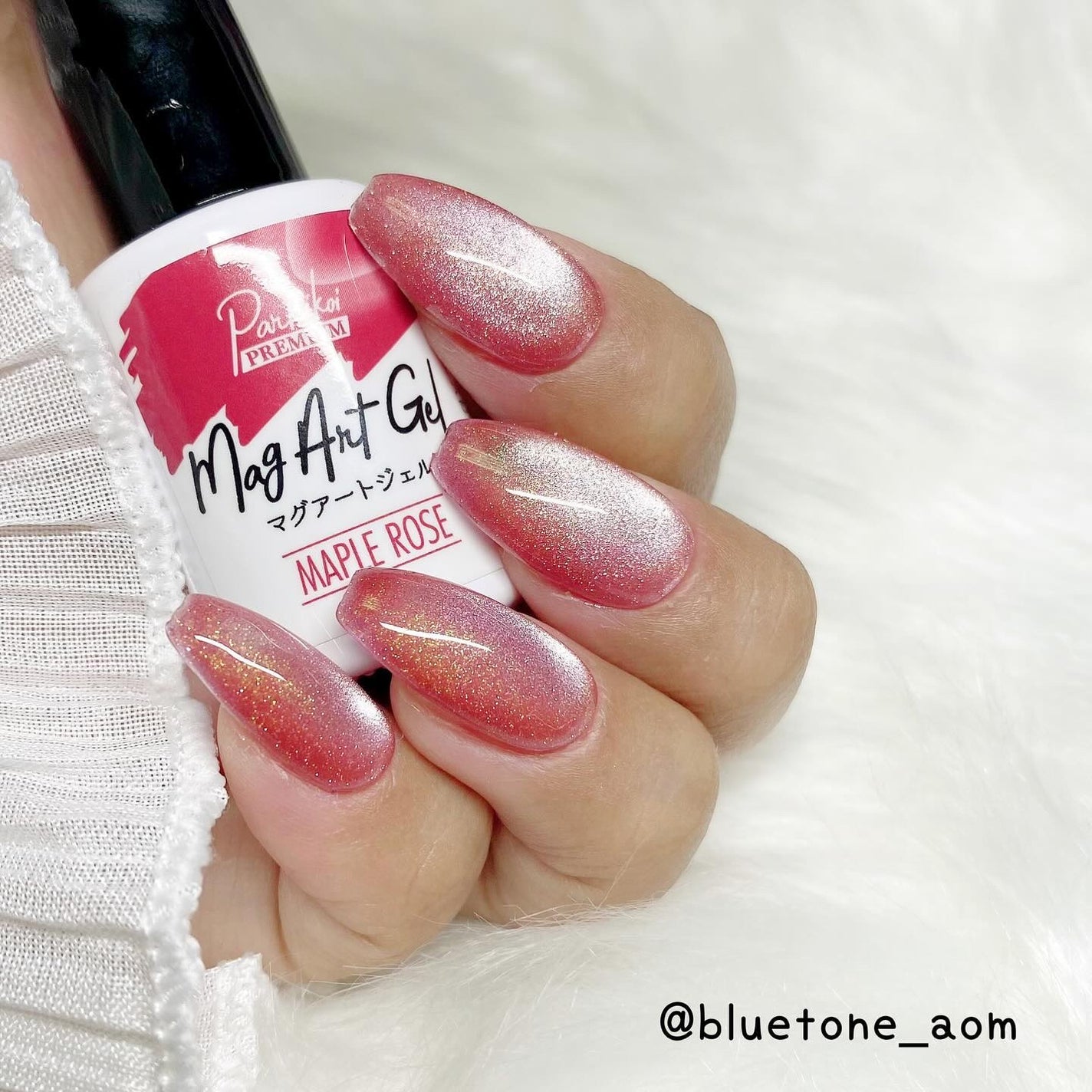 パルP マグアートジェル/parkikoi/ジェルネイルを使ったクチコミ(5枚目)