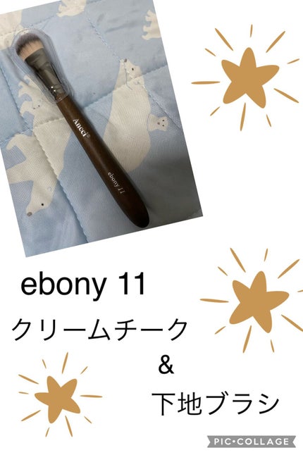 Ebony 26/Ancci brush/メイクブラシを使ったクチコミ(3枚目)