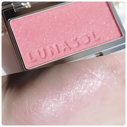 ルナソル カラーリングシアーチークス(グロウ)/LUNASOL/パウダーチークを使ったクチコミ(3枚目)