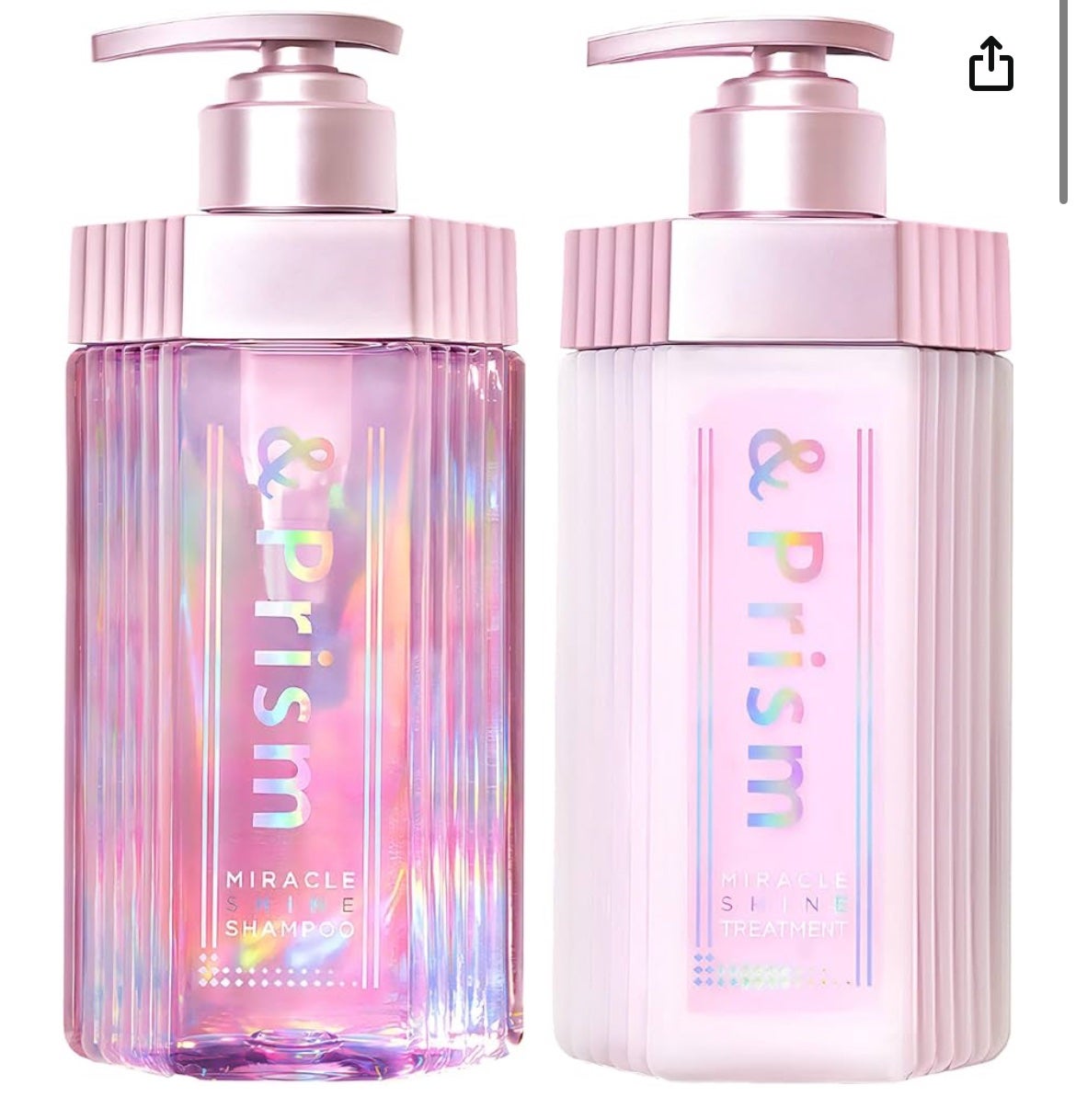 ミラクル シャイン シャンプー/ヘアトリートメント/&Prism/市販シャンプーを使ったクチコミ(1枚目)