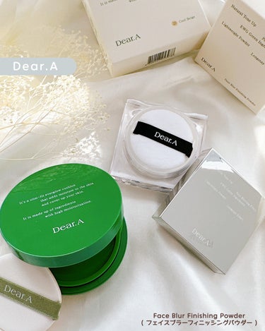 Dear.A フェイス ブラー フィニッシング パウダーのクチコミ「〖Dear.A〗

Face Blur Finishing Powder
( フェイスブラーフ.....」（1枚目）