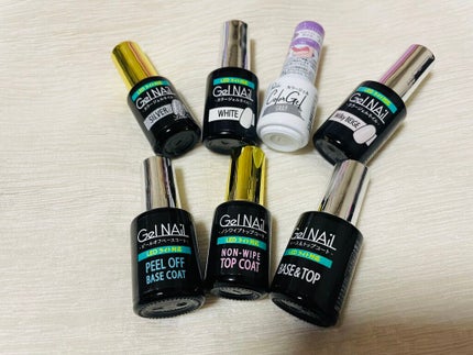 ジェルネイル(ライト対応)/セリア/ジェルネイルを使ったクチコミ(3枚目)