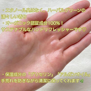 Clean & Refresh Hand Care Mist/The Elements/ハンドクリームを使ったクチコミ（2枚目）