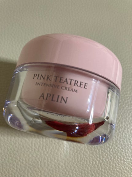 ピンクティーツリークリーム/APLIN/フェイスクリームを使ったクチコミ(1枚目)