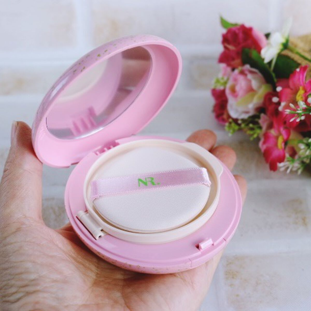 PROBIOエッセンスクッション/ネイチャーリパブリック/クッションファンデーションを使ったクチコミ（2枚目）