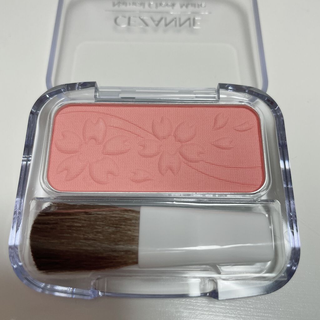 ナチュラル チークN/CEZANNE/パウダーチークを使ったクチコミ(2枚目)