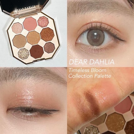 タイムレスブルームコレクションパレット 2021/DEAR DAHLIA/アイシャドウパレットを使ったクチコミ(2枚目)