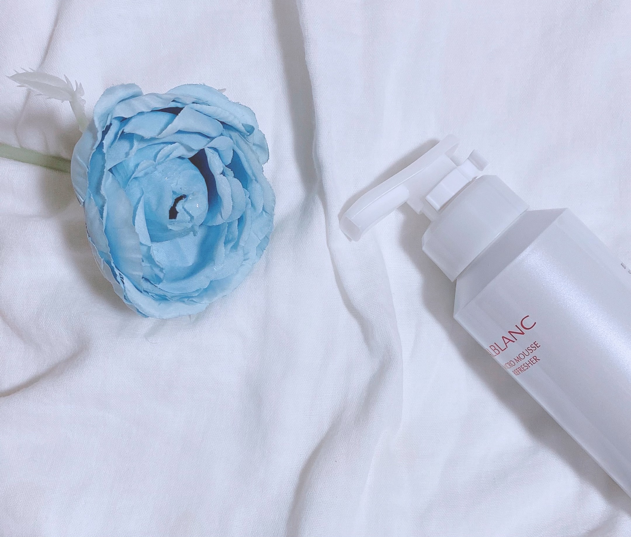 マイクロムース リフレッシャー/ALBLANC/泡洗顔を使ったクチコミ（2枚目）