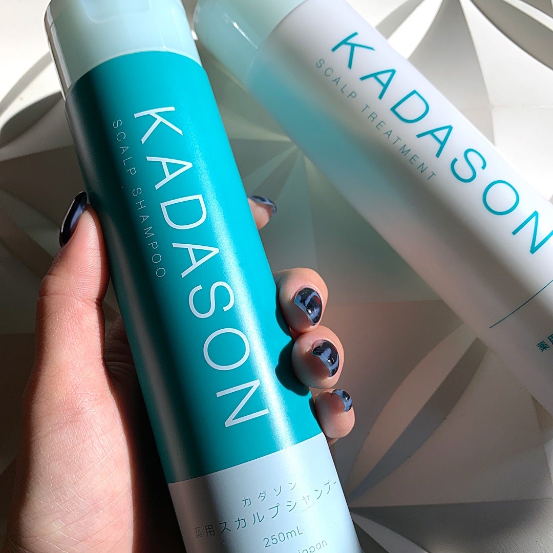 薬用スカルプシャンプー/トリートメント/KADASON (カダソン)/市販シャンプーを使ったクチコミ(2枚目)
