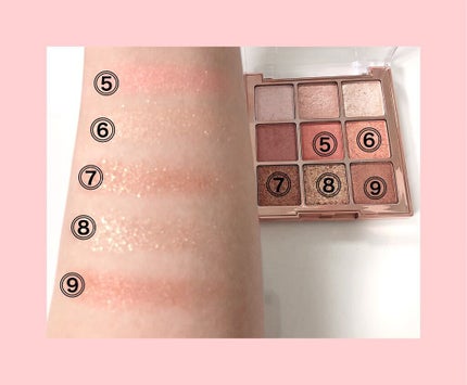 ワンピックアイシャドウパレット/APLIN/アイシャドウパレットを使ったクチコミ(5枚目)