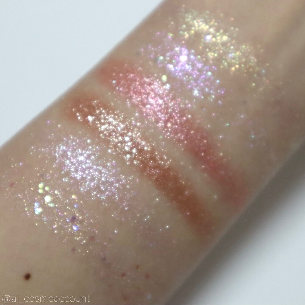 オーマイグリッターポップ/ABOUT TONE/アイシャドウパレットを使ったクチコミ(3枚目)