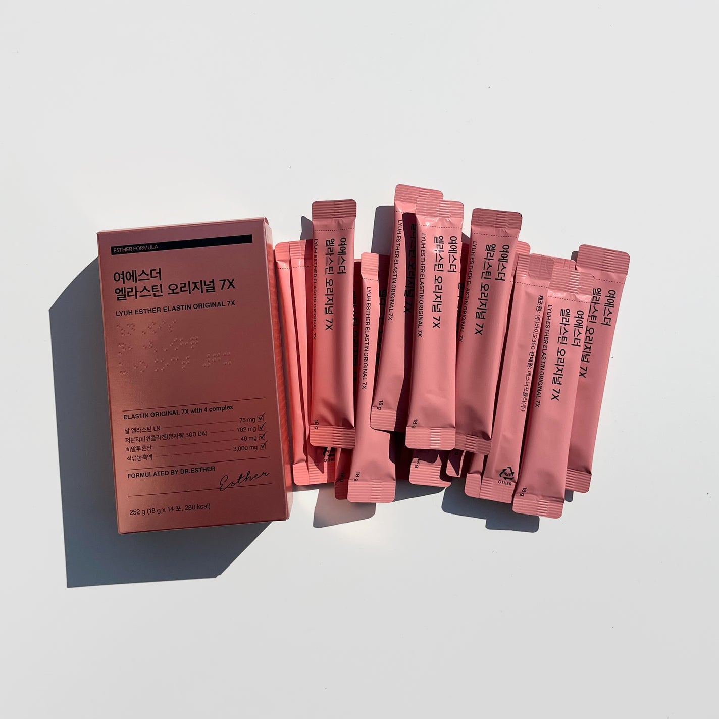 ヨエスターエラスチンオリジナル7X/ESTHER FORMULA/美容サプリメントを使ったクチコミ(1枚目)