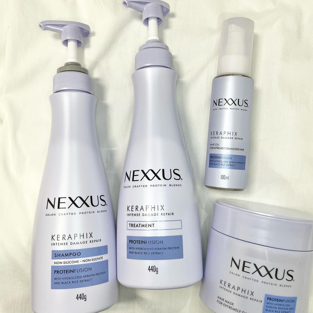 ネクサス インテンスダメージリペアヘアマスク/NEXXUS(ネクサス)/ヘアマスク・ヘアパックを使ったクチコミ（1枚目）