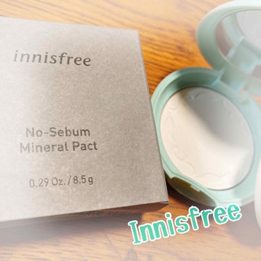 ノーセバム ミネラルパクト N/innisfree/プレストパウダーを使ったクチコミ（1枚目）