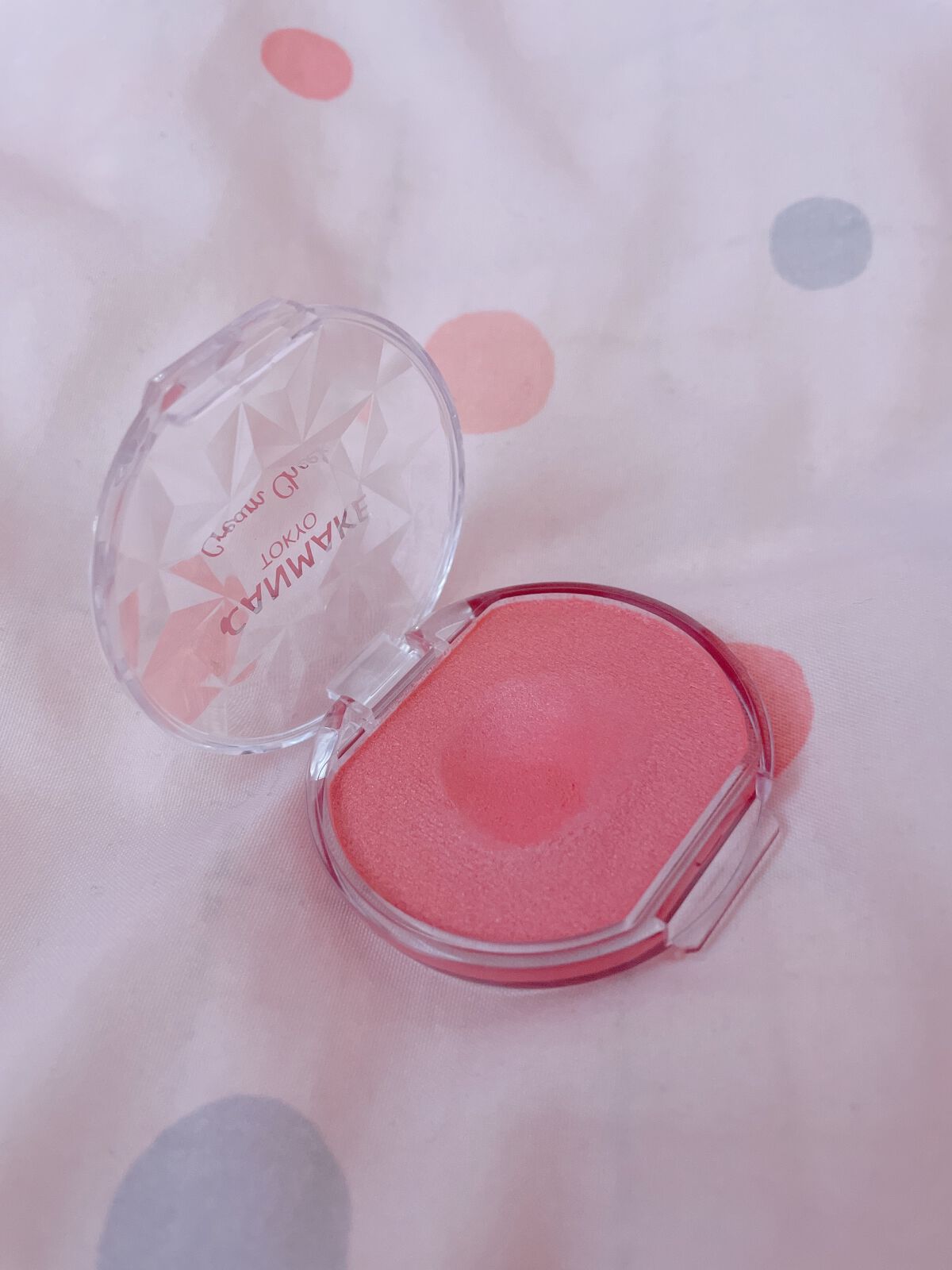 クリームチーク(パールタイプ)/キャンメイク/ジェル・クリームチークを使ったクチコミ（2枚目）