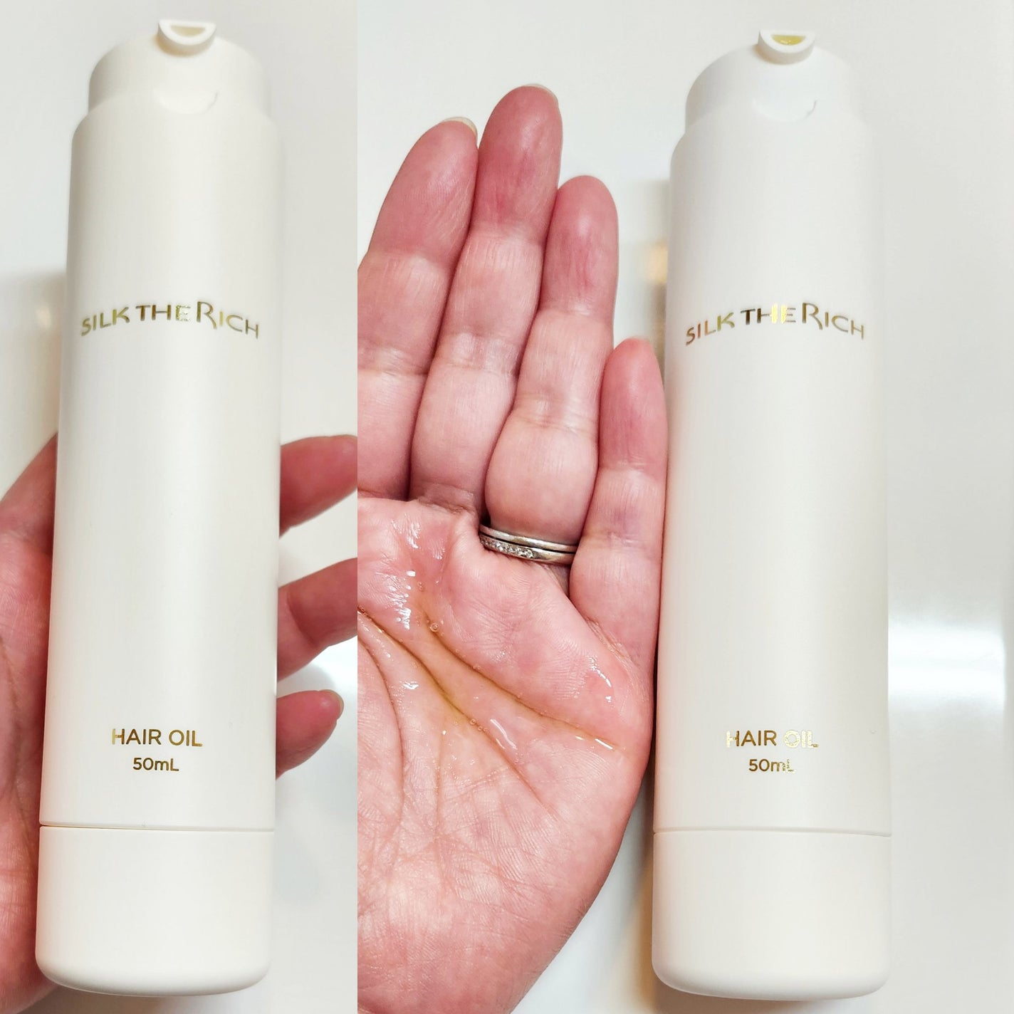 ザ・リッチ ヘアオイルGPF/SILK THE RICH/ヘアオイルを使ったクチコミ(2枚目)