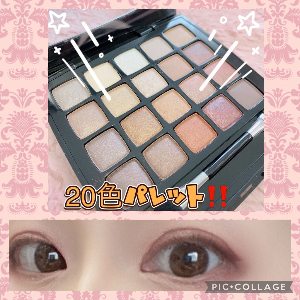 トゥエンティカラーズ/ディアローラ/アイシャドウパレットを使ったクチコミ(1枚目)
