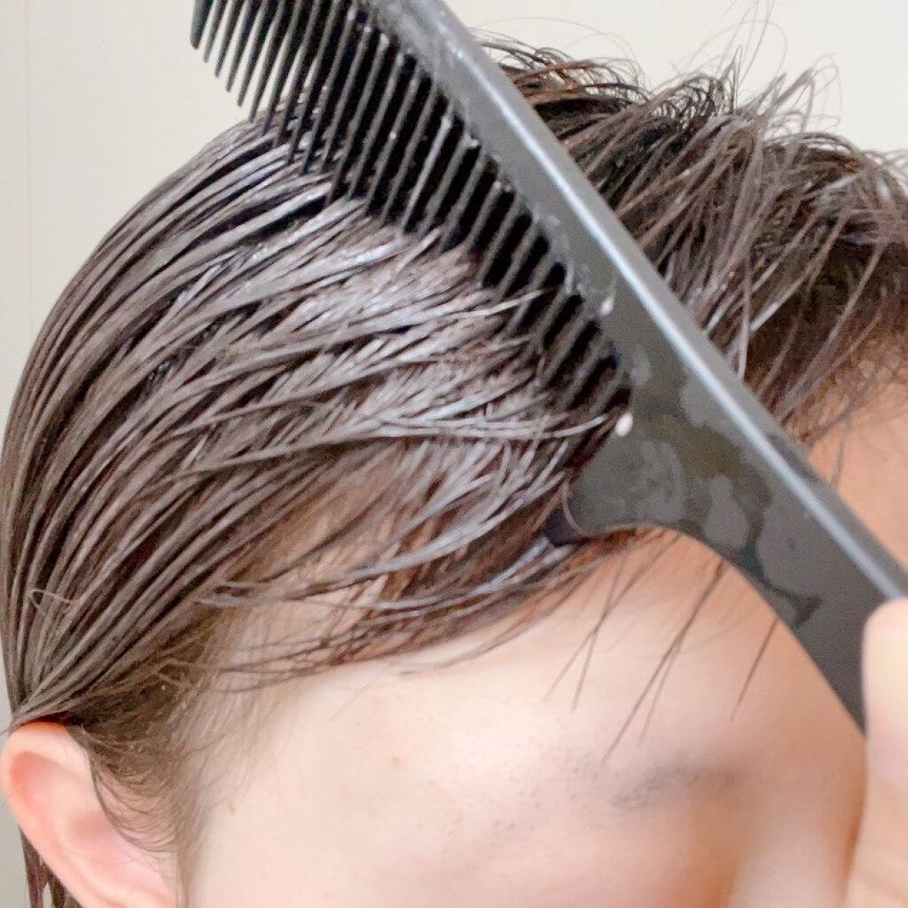 クロヴィア カラートリートメント/ルルシア/洗い流すヘアトリートメントを使ったクチコミ(5枚目)