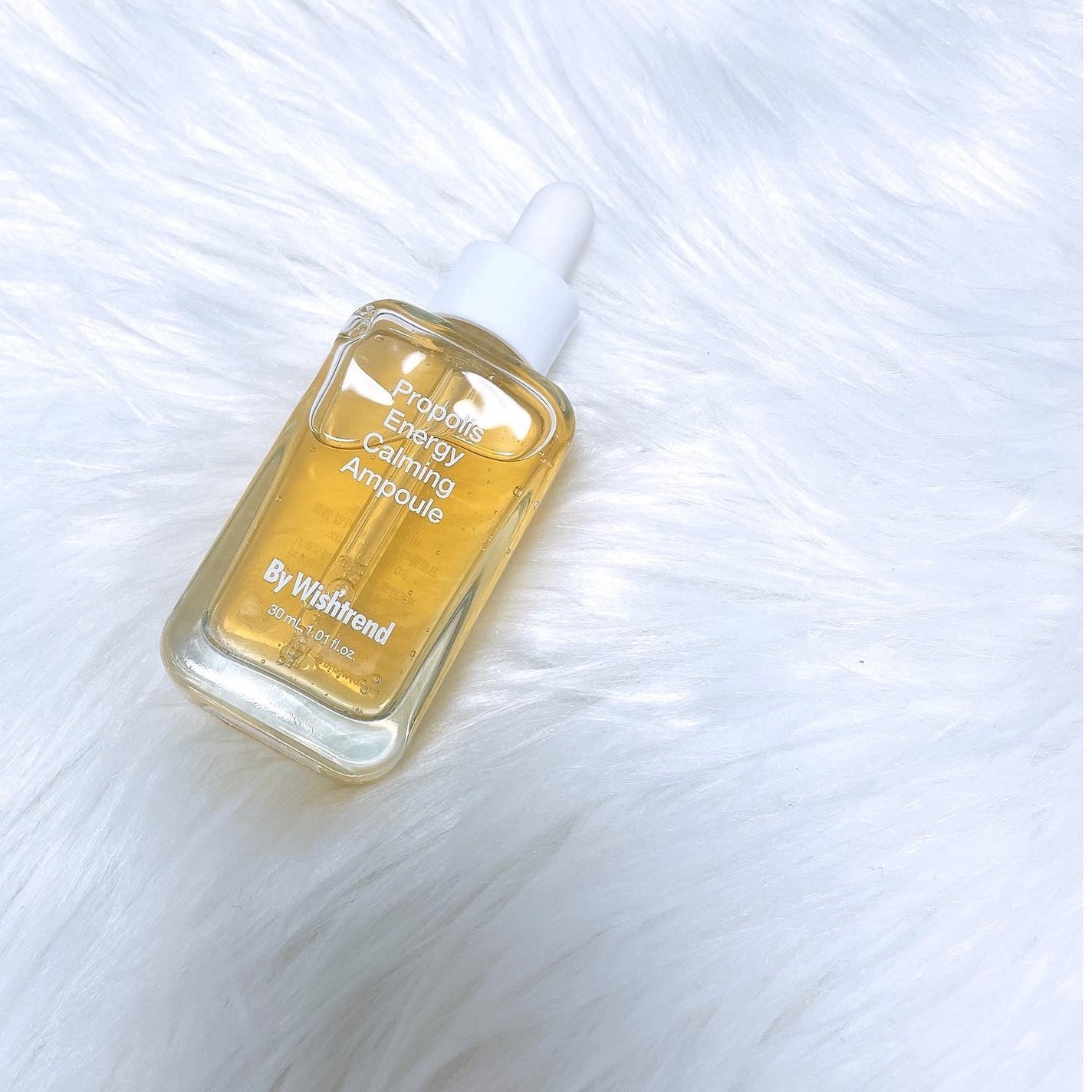 プロポリスエナジーカーミングアンプル/By Wishtrend/美容液を使ったクチコミ(4枚目)