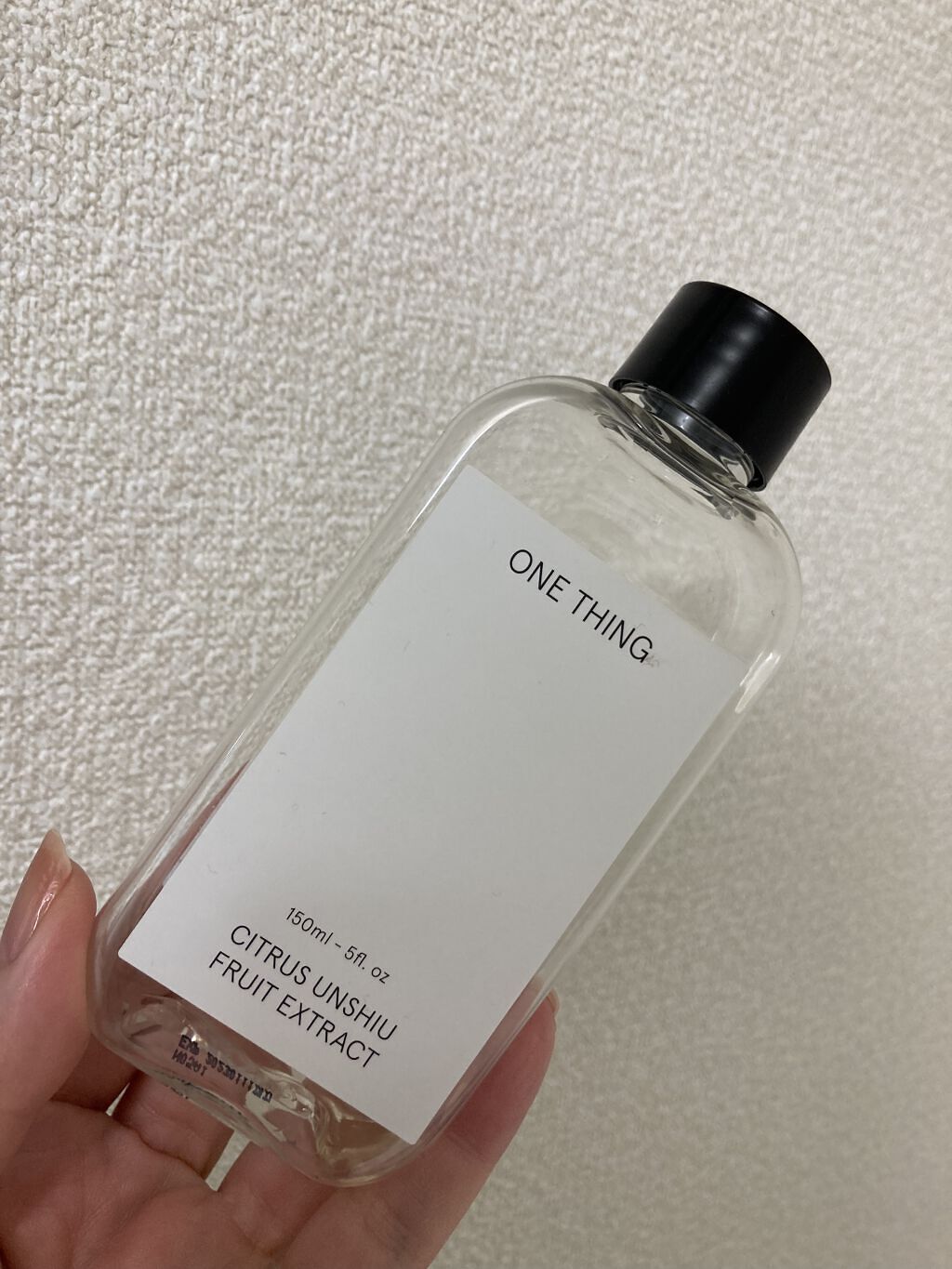 青みかん化粧水/ONE THING/化粧水を使ったクチコミ（1枚目）