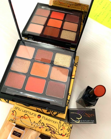 ルージュ アンリミテッド ラッカーシャイン<2019年クリスマスコフレ限定>/shu uemura/口紅を使ったクチコミ(2枚目)