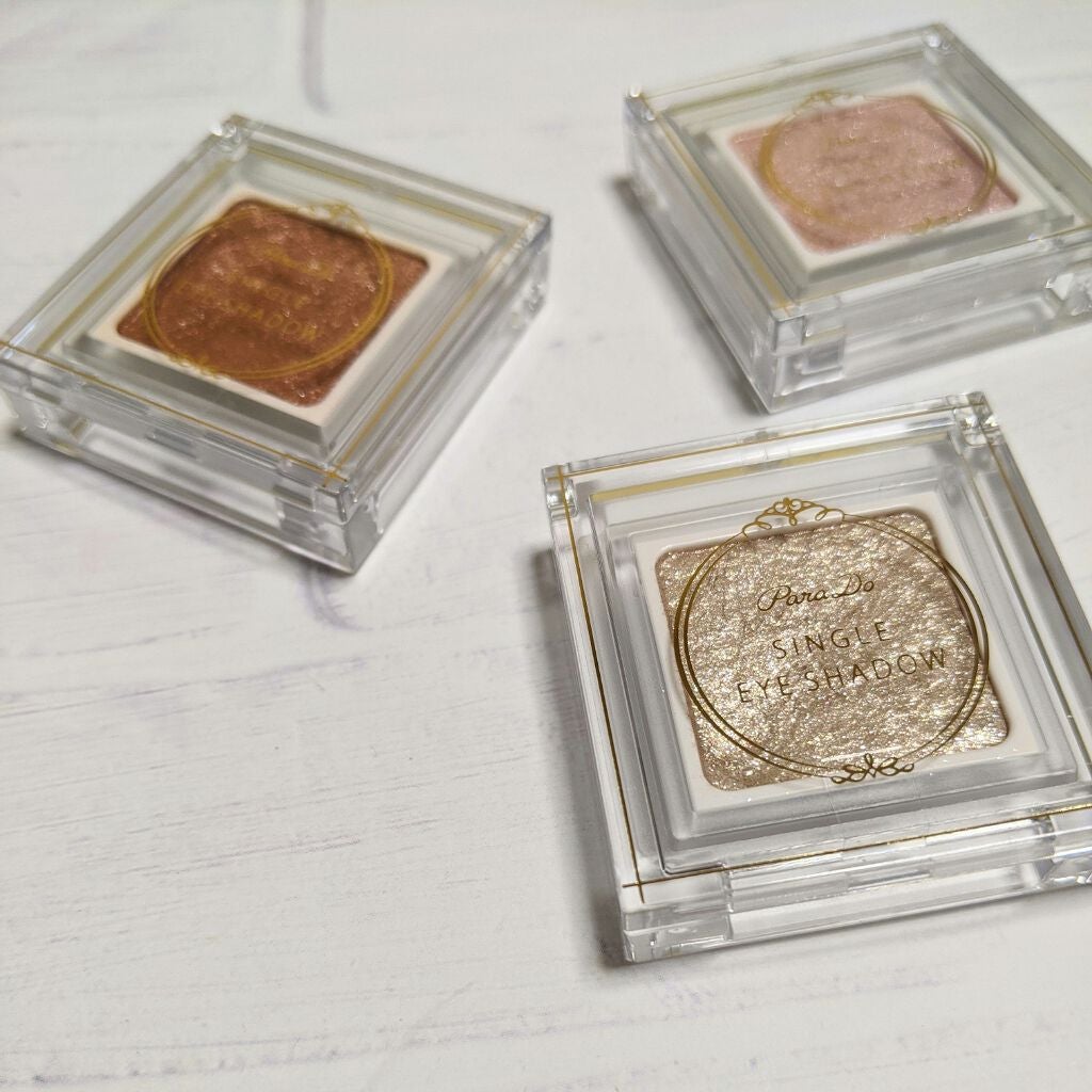 パラドゥ シングルアイシャドウ /パラドゥ/単色アイシャドウを使ったクチコミ(4枚目)