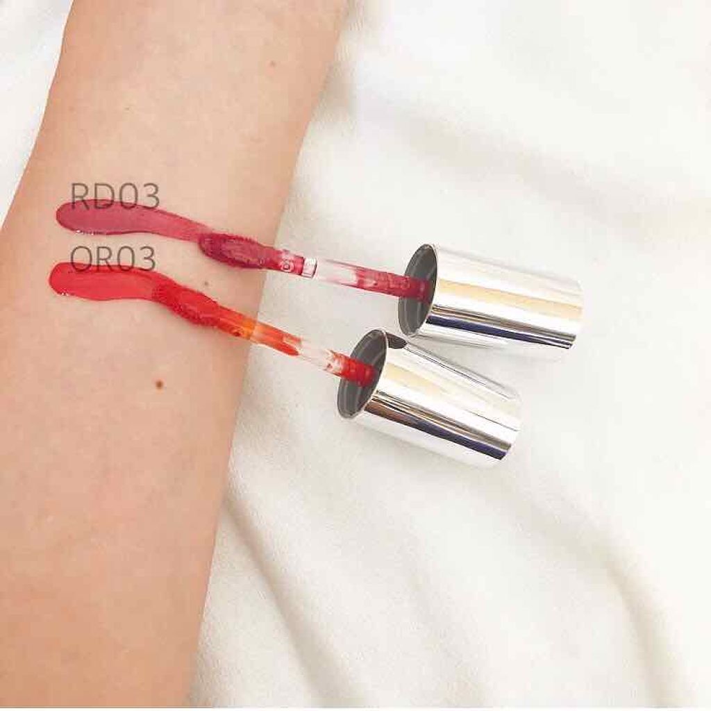 アピュー ウォーターライト ティント/A’pieu/リップティントを使ったクチコミ（2枚目）