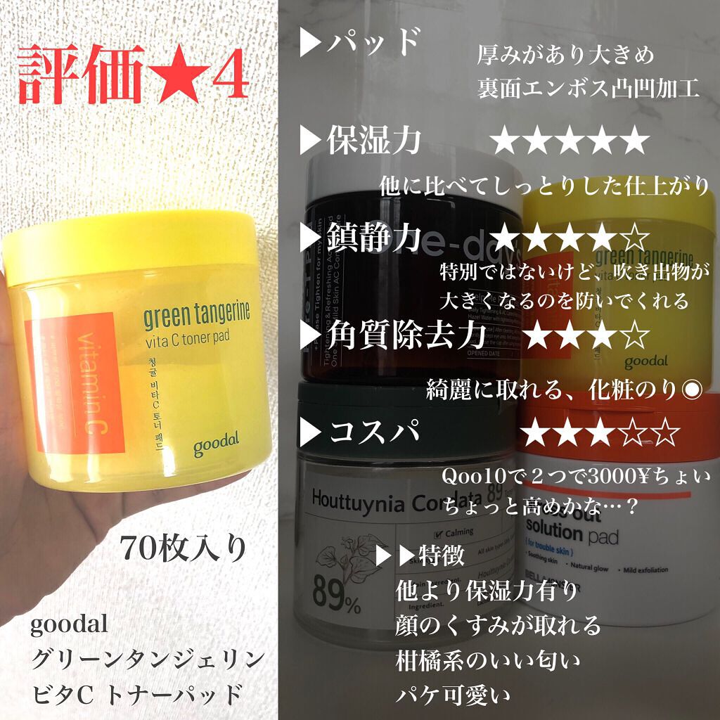 Stress Out Solution Pad/BELLAMONSTER/シートマスク・パックを使ったクチコミ（2枚目）