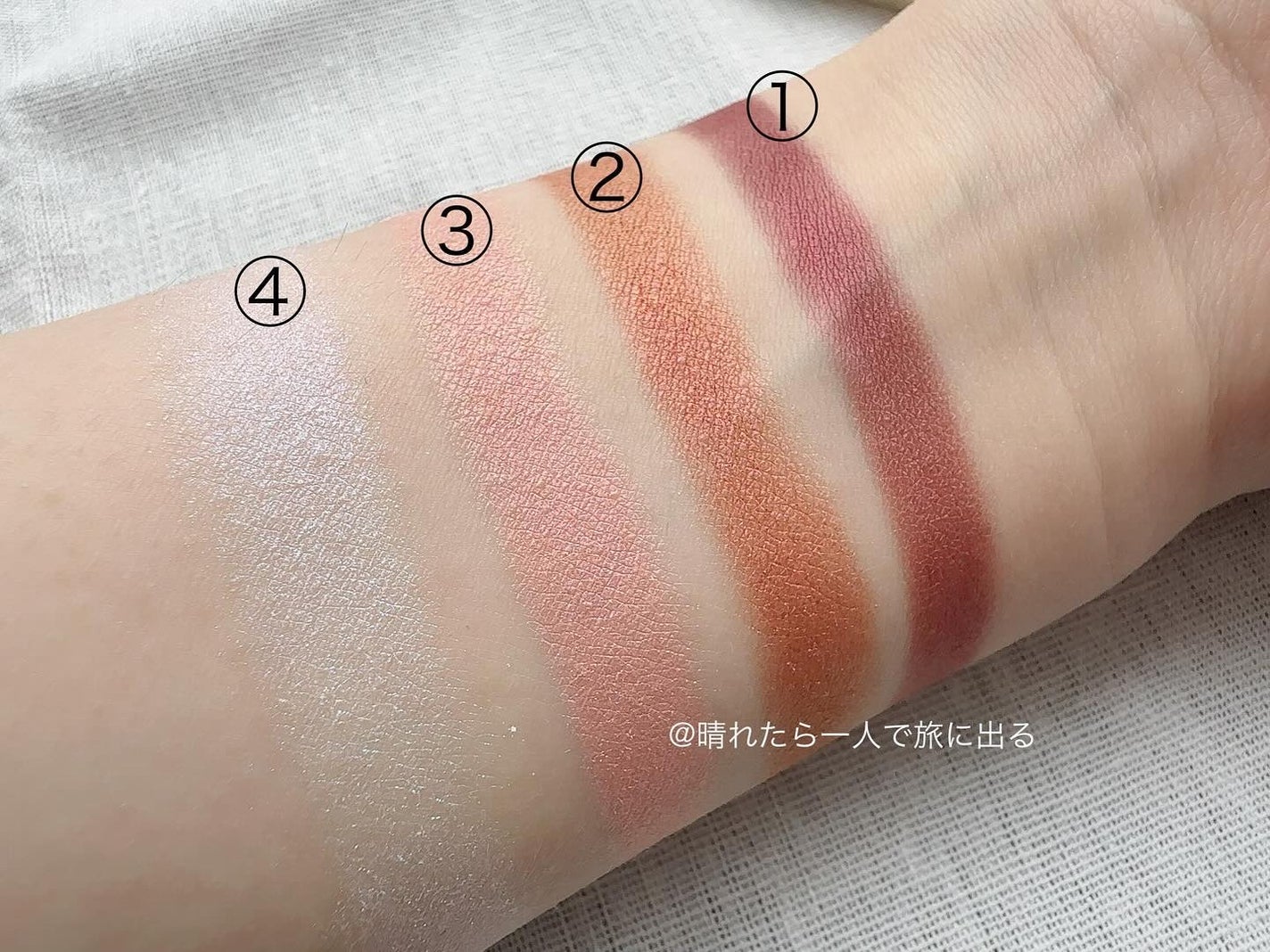 オンブル ジェ/GUERLAIN/アイシャドウパレットを使ったクチコミ(4枚目)