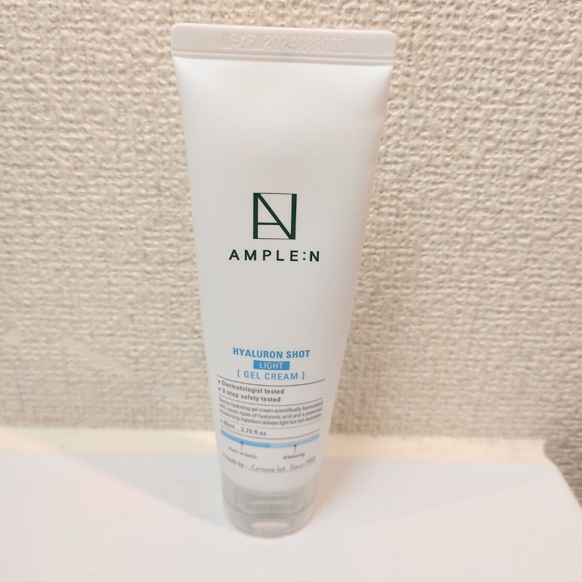 ヒアルロンショットライトジェルクリーム/ANPLE:N/フェイスクリームを使ったクチコミ（1枚目）